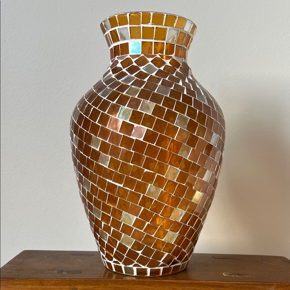 Decorative mosaic vase